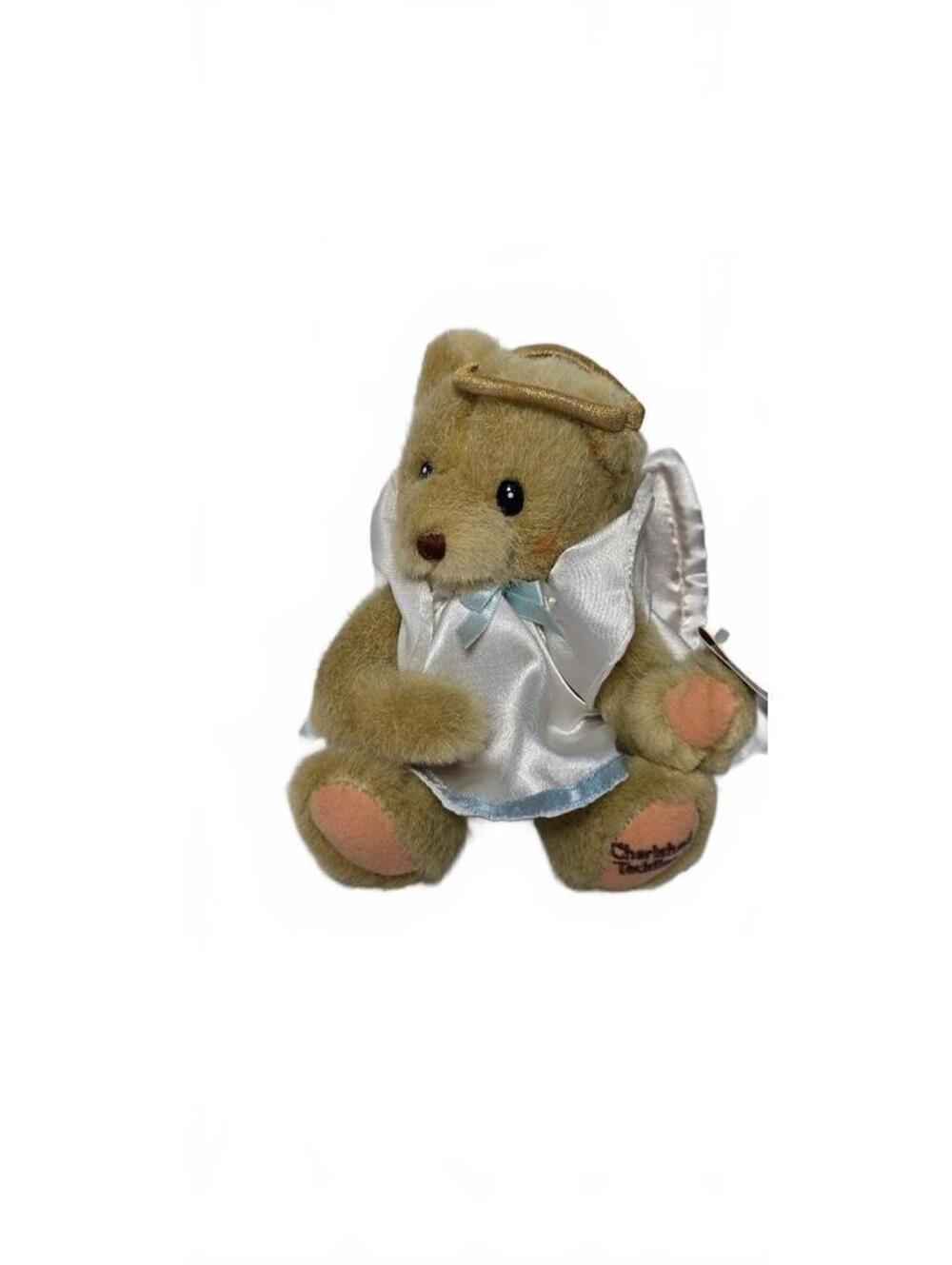 Cherished Teddies Angel Bear Plush with Certificate of Authenticity